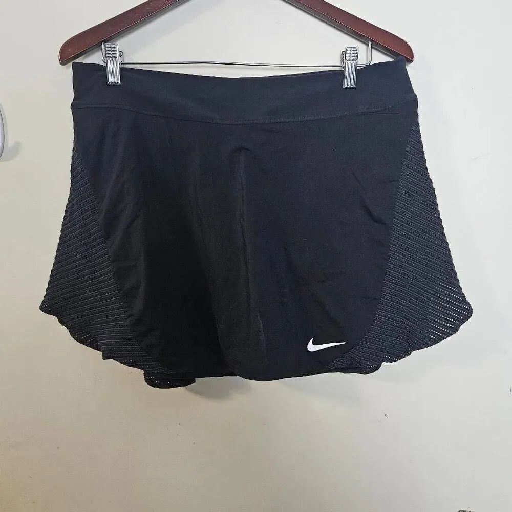 Nike Court Womens Maria Sharapova Tennis Skirt Skort Black XL TALL 888188